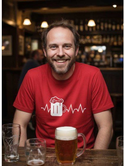 Pánské tričko Tep pivo