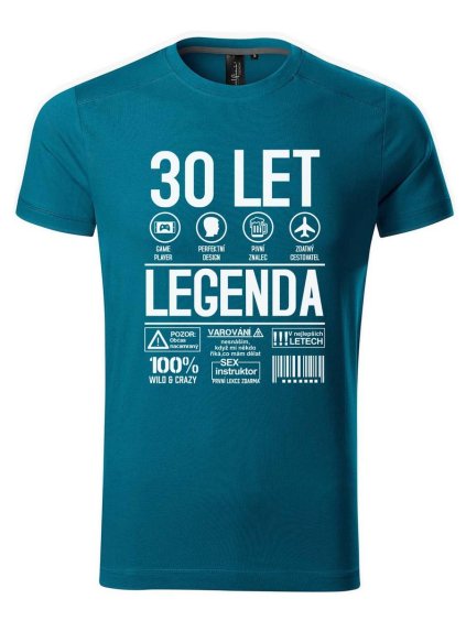 11612 6 panske tricko legenda 30 let