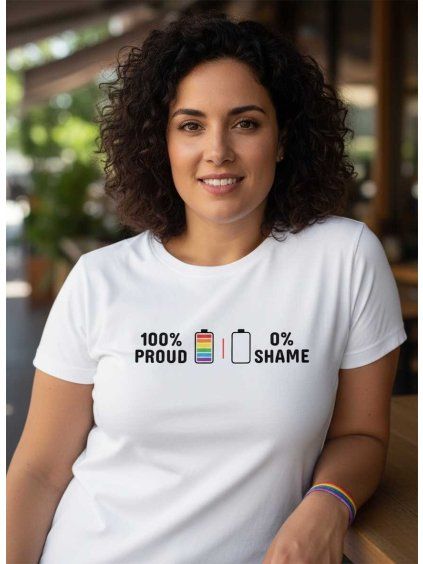 Dobrý triko dámské tričko 100% proud