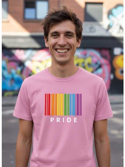 pánské tričko s potiskem pride