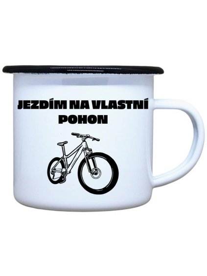 Dobrý triko plecháček s potiskem jezdím na vlastní pohon
