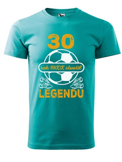 12932 10 panske tricko s potiskem legenda fotbal 30