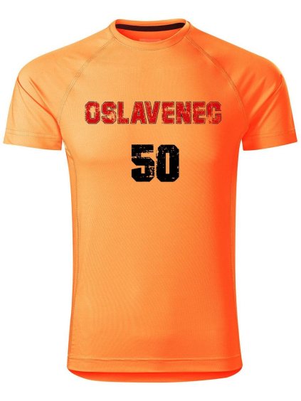 13085 5 panske funkcni tricko s potiskem oslavenec 50