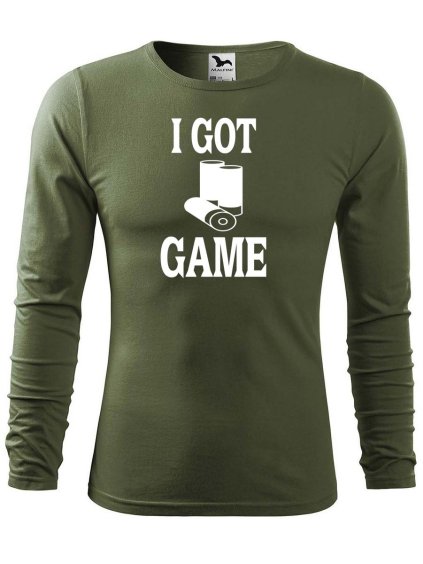 13151 5 panske bavlnene triko i got game