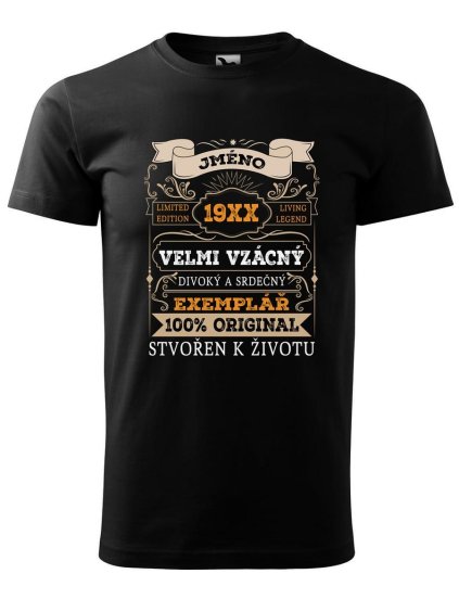 13448 4 panske tricko s potiskem velmi vzacny