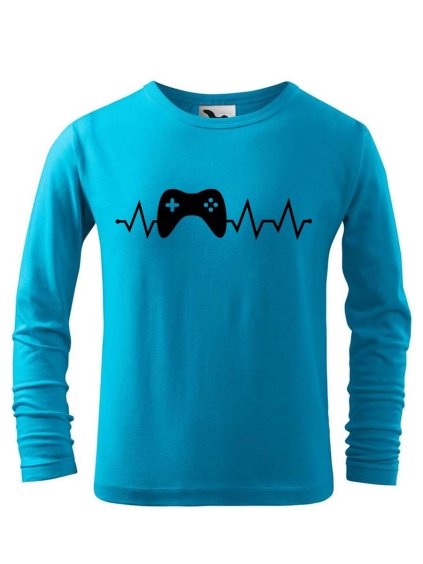 13472 8 detske bavlnene triko tep gaming