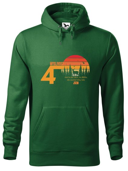 Pánská mikina 40 let myslivost