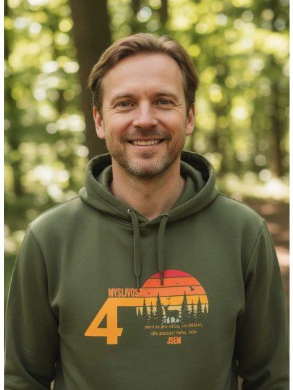 pánská mikina pro myslivce 40 let