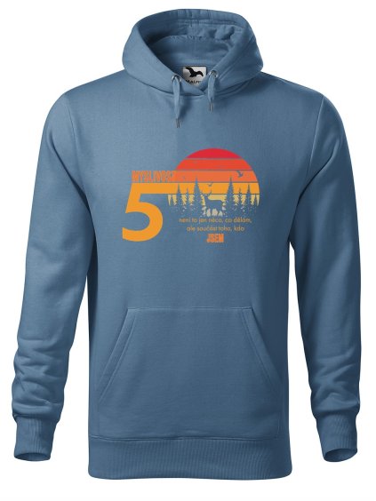 Pánská mikina 50 let myslivost