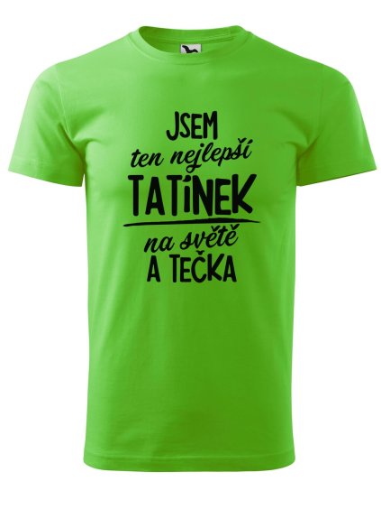 Pánské tričko s potiskem Nejlepší tatínek na světě