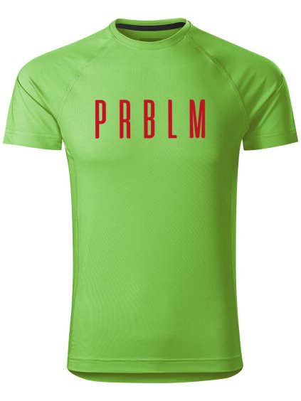 Pánské funkční tričko s potiskem PRBLM