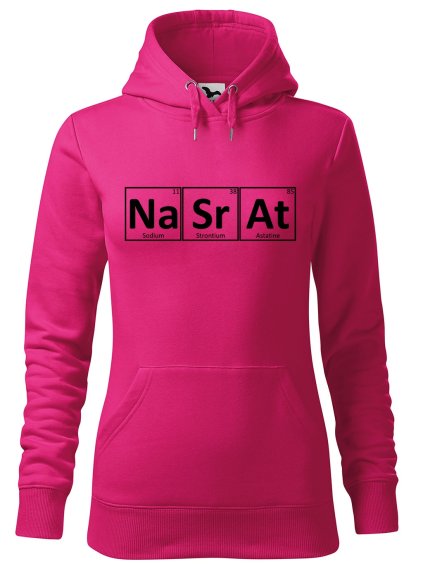 Dámská mikina s potiskem Na Sr At