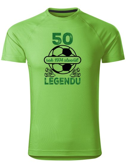 Pánské funkční tričko s potiskem 50 let legenda fotbal
