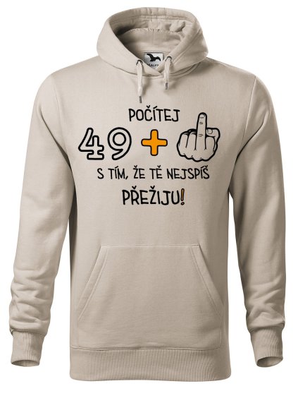 Pánská mikina s potiskem 49+1