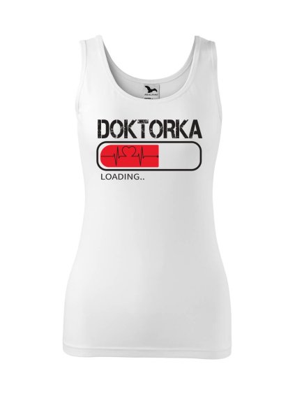 Dámské tílko s potiskem Doktorka loading