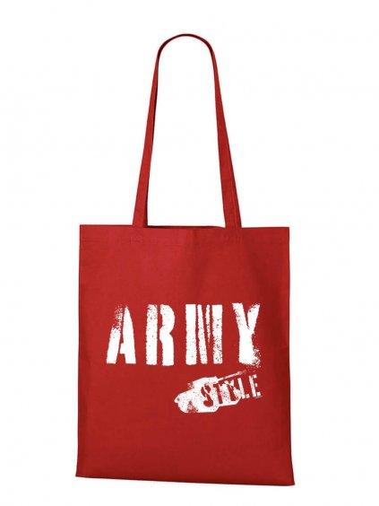 Dobrý triko taška army style červená