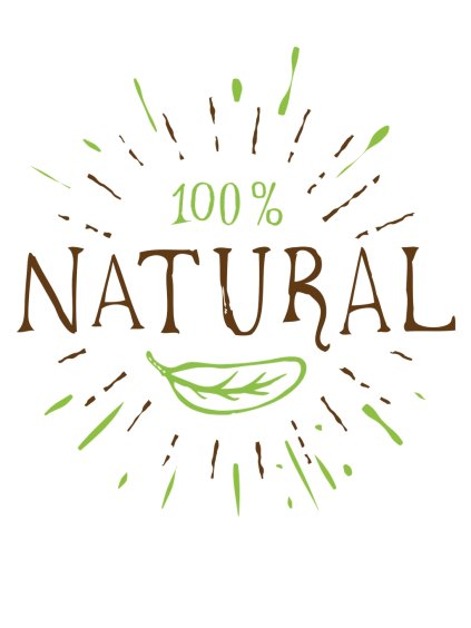 100% natural
