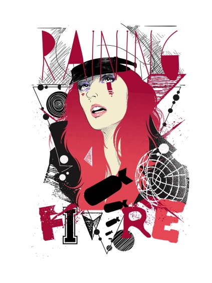 raining fire