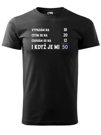 1566 5 panske tricko k narozeninam je mi 50