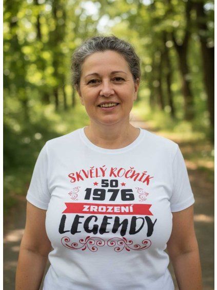 Dámské tričko zrození legendy