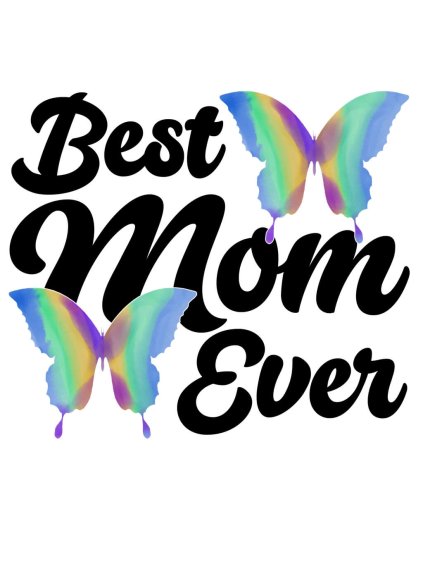 Best mom motýlci