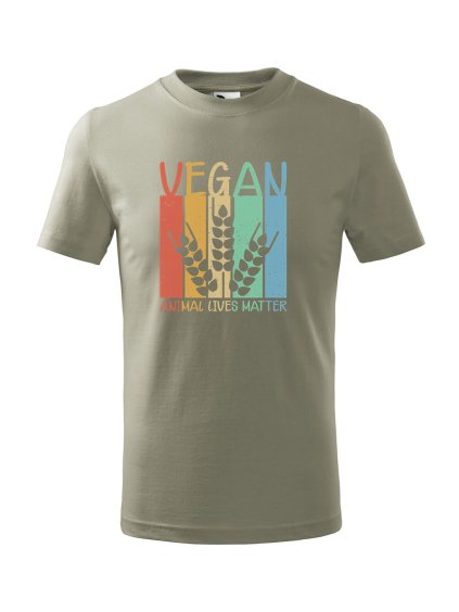 Dětské tričko Vegan