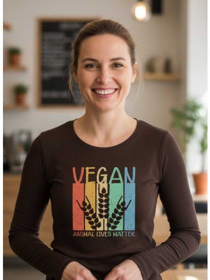 Dobrý triko - dámské tričko vegan