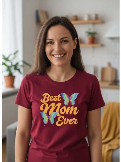 Dobrý triko dámské tričko best mom