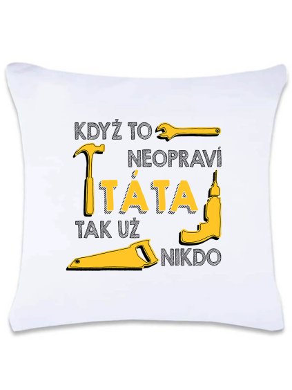 bílá polštář
