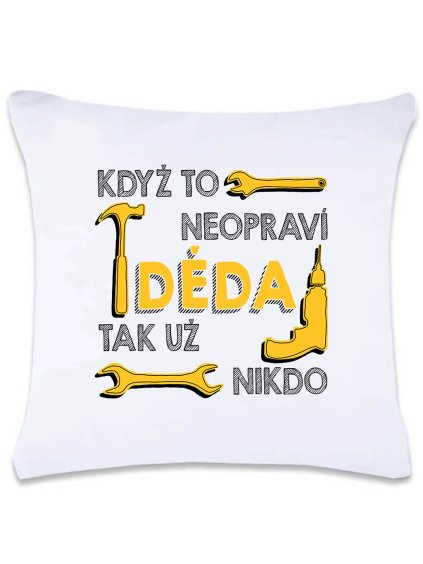 bílá polštář