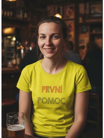Dámské tričko Pivní pomoc