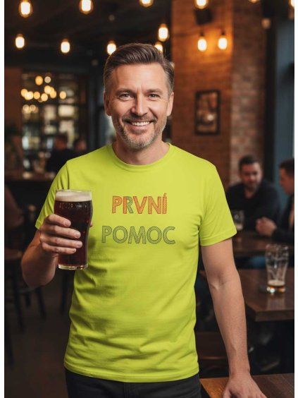 Pánské tričko Pivní pomoc