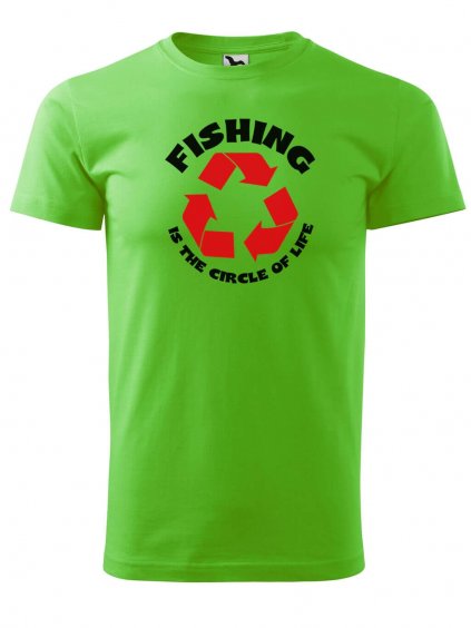 Pánské tričko s potiskem FISHING