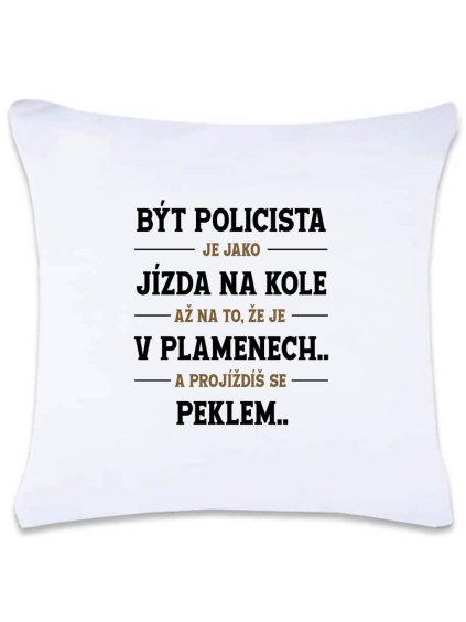 polštář policista