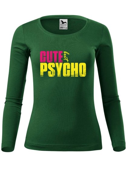 Dámské bavlněné triko Cute but psycho