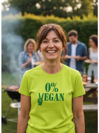 Dobrý triko - dámské tričko 0% vegan