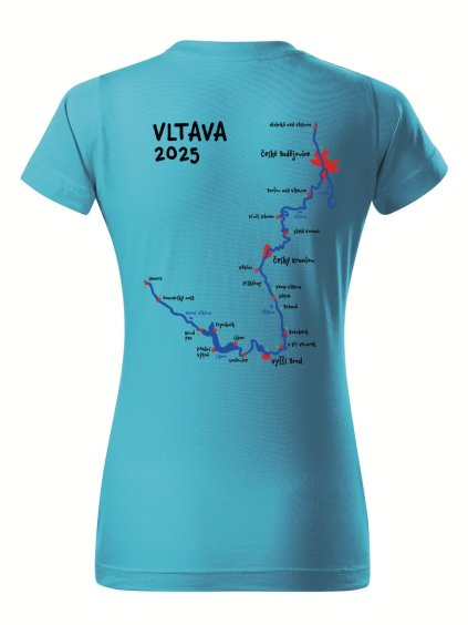 Dámské vodácké tričko Vltava