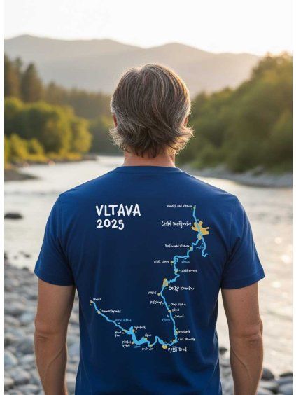 Pánské vodácké tričko Vltava