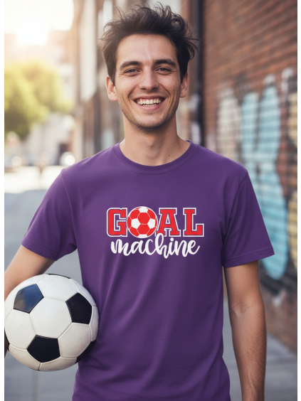 Dobrý triko pánské tričko goal machine