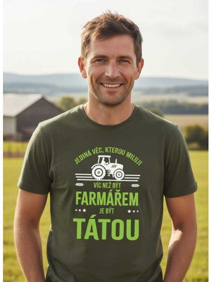 Pánské tričko Farmář táta