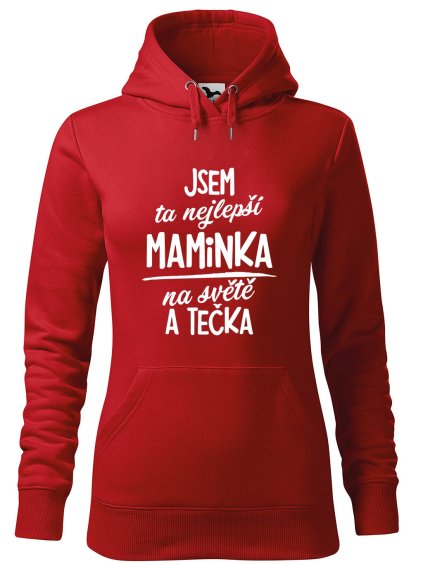 Dámská mikina s potiskem Nejlepší maminka na světě