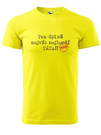 Pánské tričko Nejvíc nejlepší táta