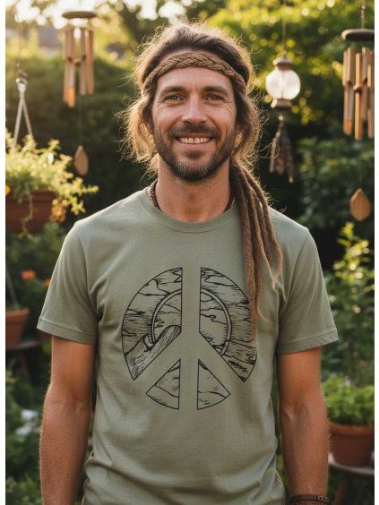 Pánské tričko hippies