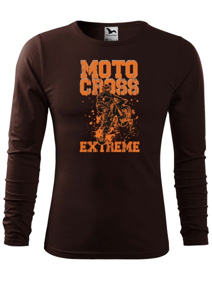 Pánské bavlněné triko Motocross