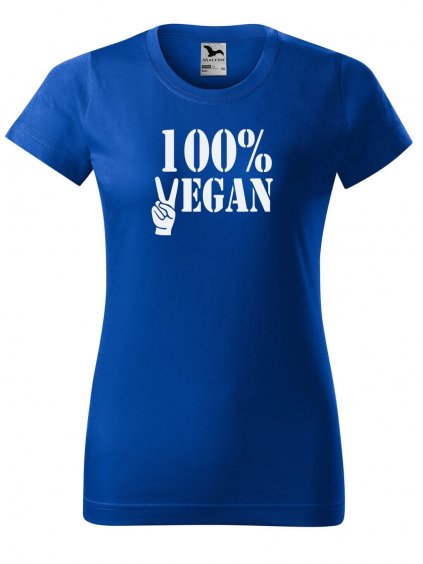 Dámské tričko s potiskem 100% vegan
