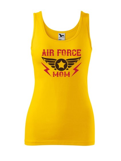 Dámské tílko s potiskem Air force mom