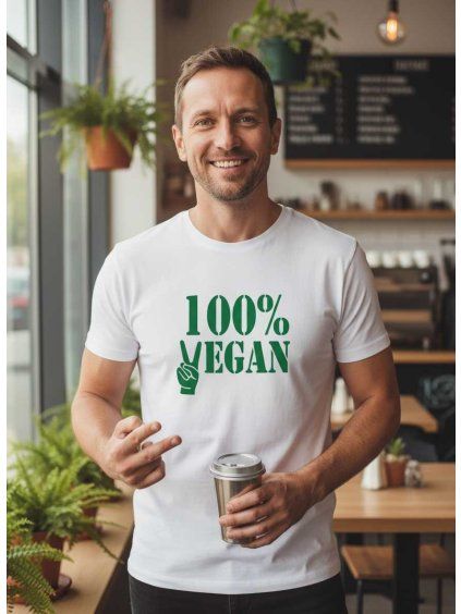 Dobrý triko pánské tričko 100% vegan