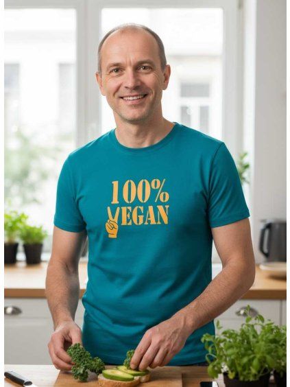 Dobrý triko pánské tričko 100 procent vegan