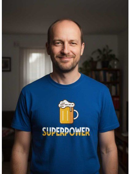 pivařské tričko Superpower