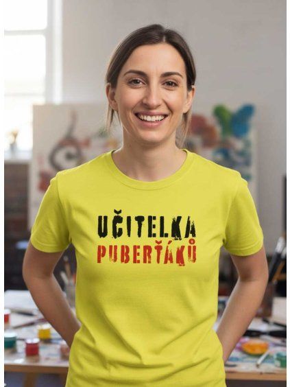 Učitelka puberťáků - dámské tričko